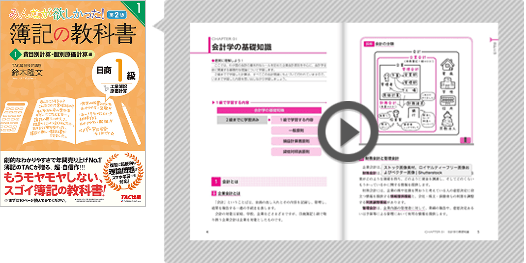 みんなが欲しかった！簿記の教科書 日商1級の表紙（無料立ち読み）