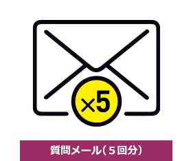 質問メール（5回分）