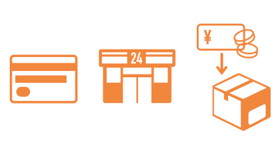 お支払い方法のイラスト