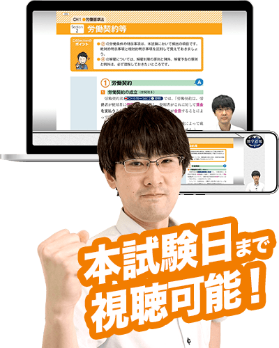 社労士の教科書 総まとめWeb講義のイメージ