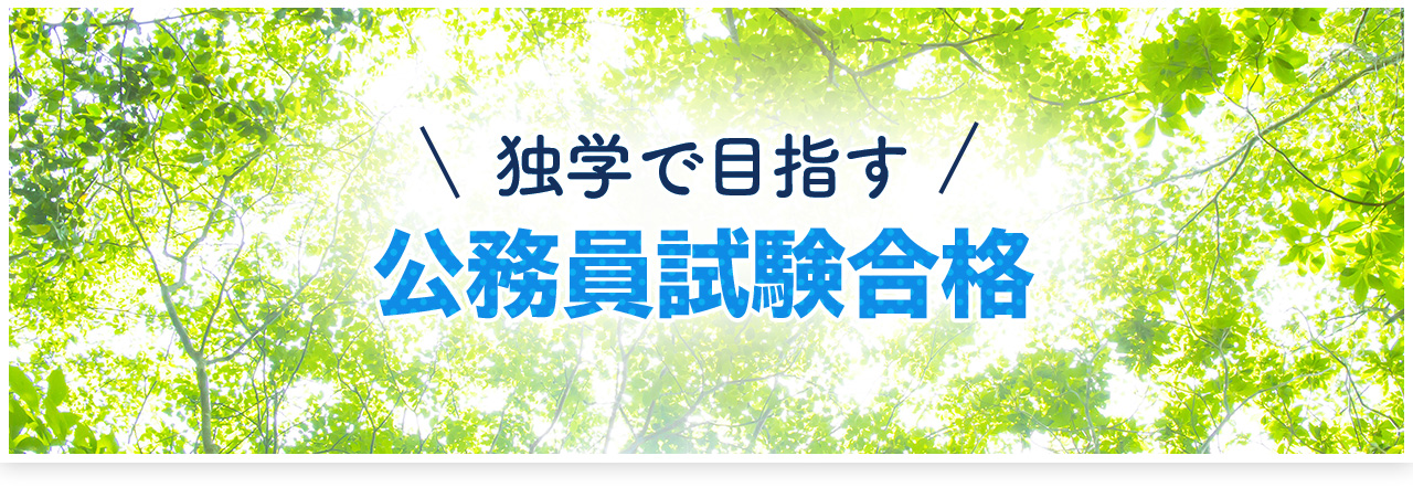 独学で目指す公務員試験合格