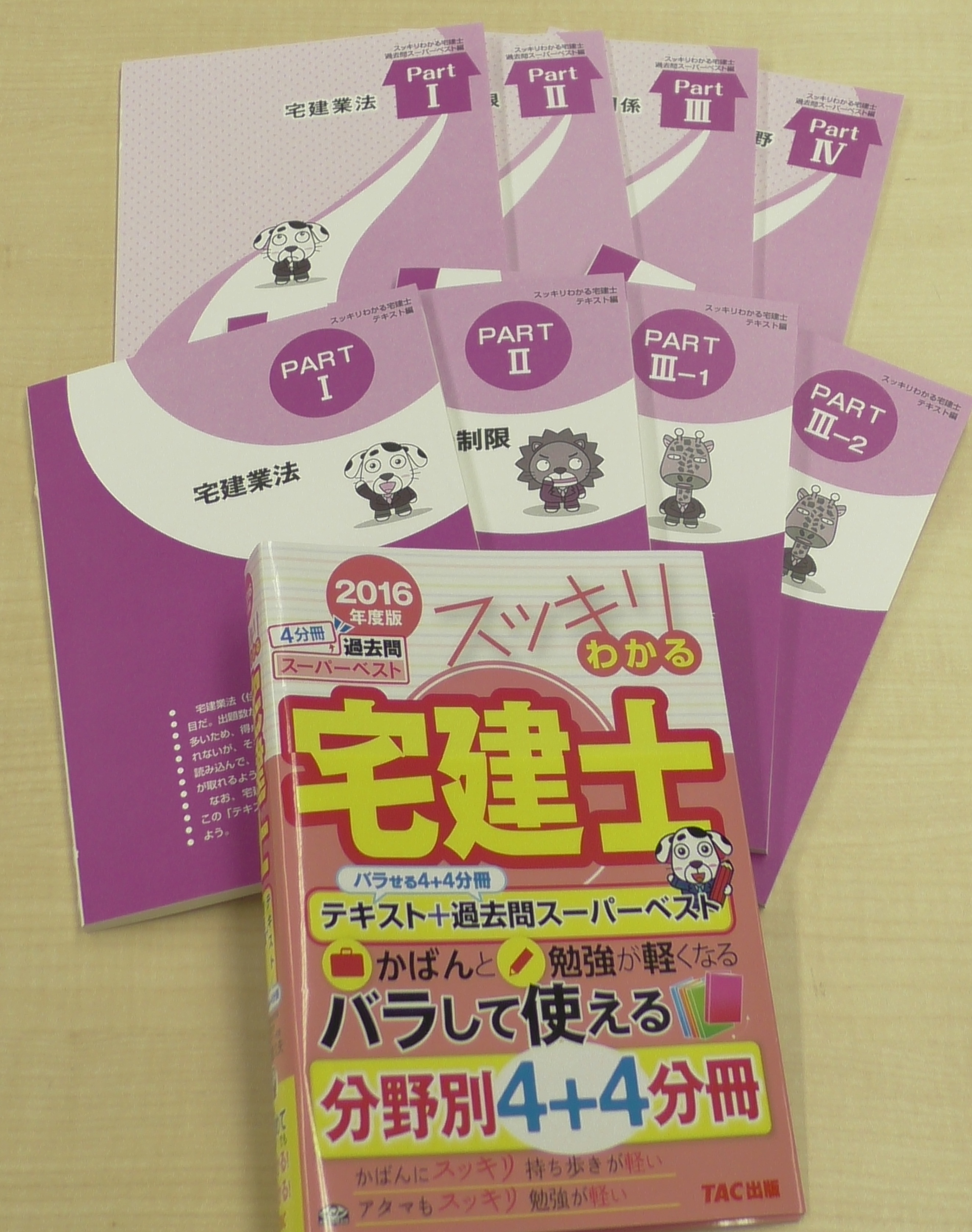 スッキリ宅建士シリーズ 2016年度版 スッキリわかる宅建士 テキスト+過去問スーパーベスト