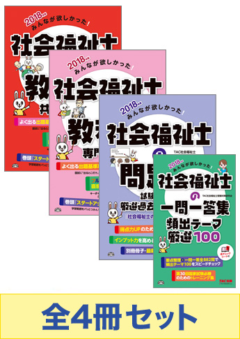 2018年版 みんなが欲しかった! 社会福祉士の合格セット