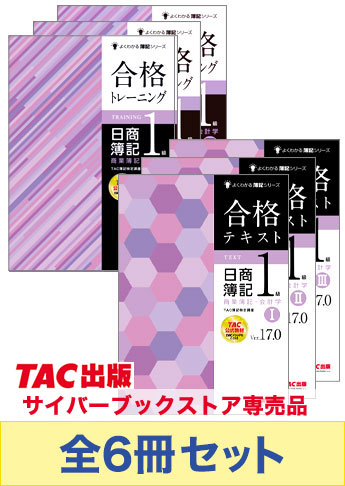 日商簿記1級 よくわかる簿記シリーズ 基本学習セット【商業簿記・会計学】Ver.17.0